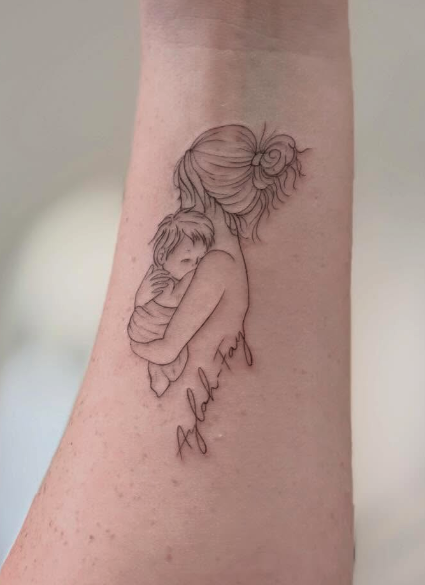 Tattoo by Stephanie Stefanis - Melbourne Fine Line Tattoos